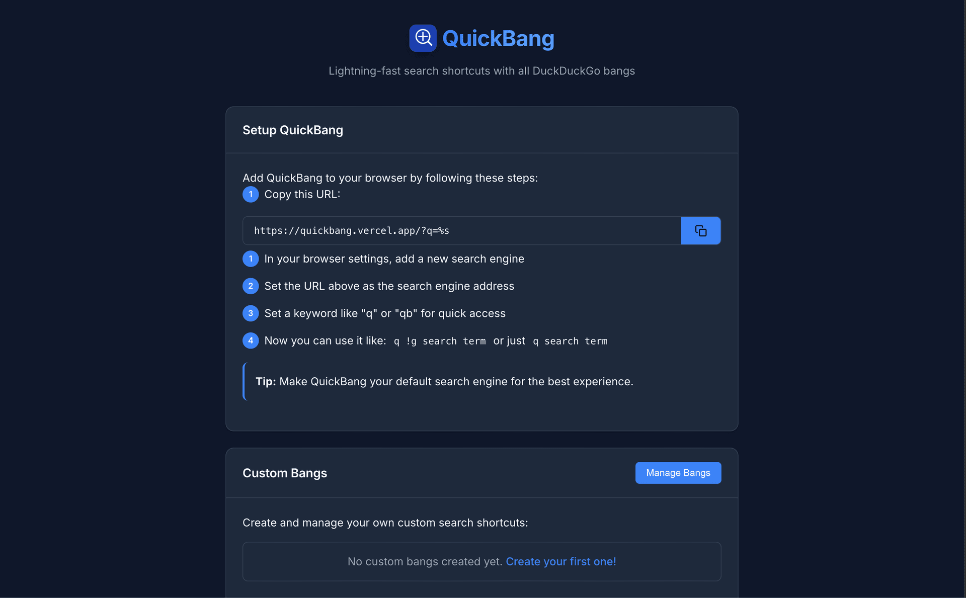 QuickBang