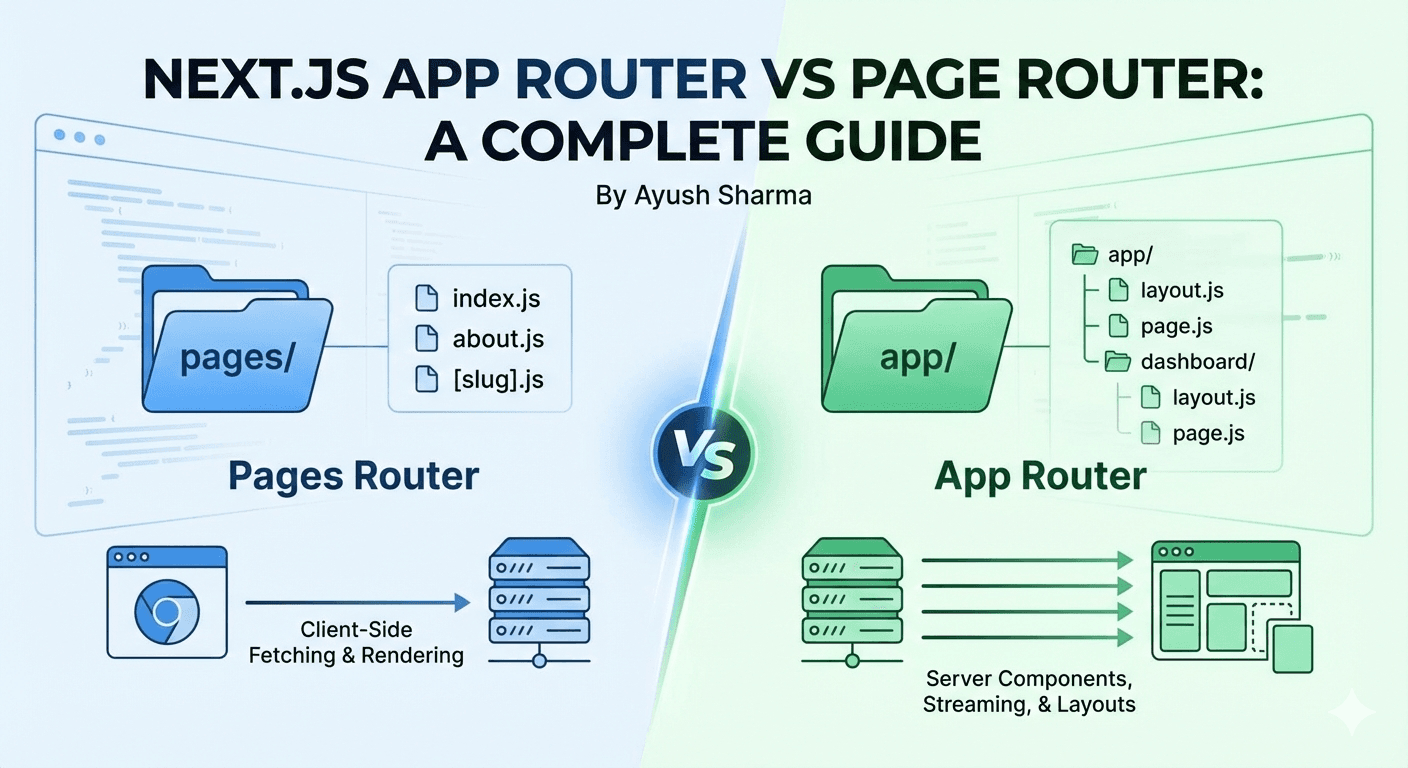 Next.js App Router vs Page Router: A Complete Guide