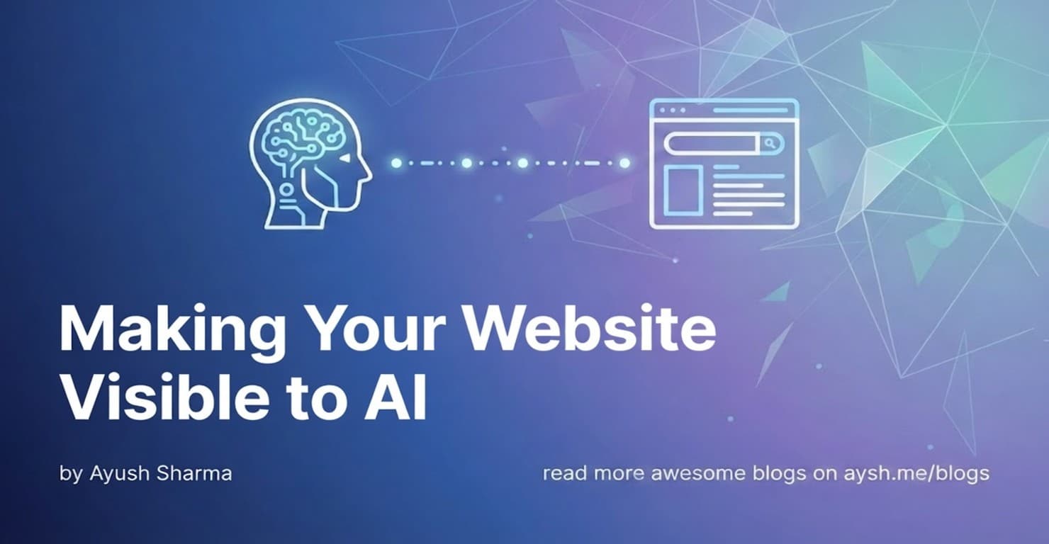 Making Your Website Visible to AI: A Practical Guide to LLM SEO - Blog article cover